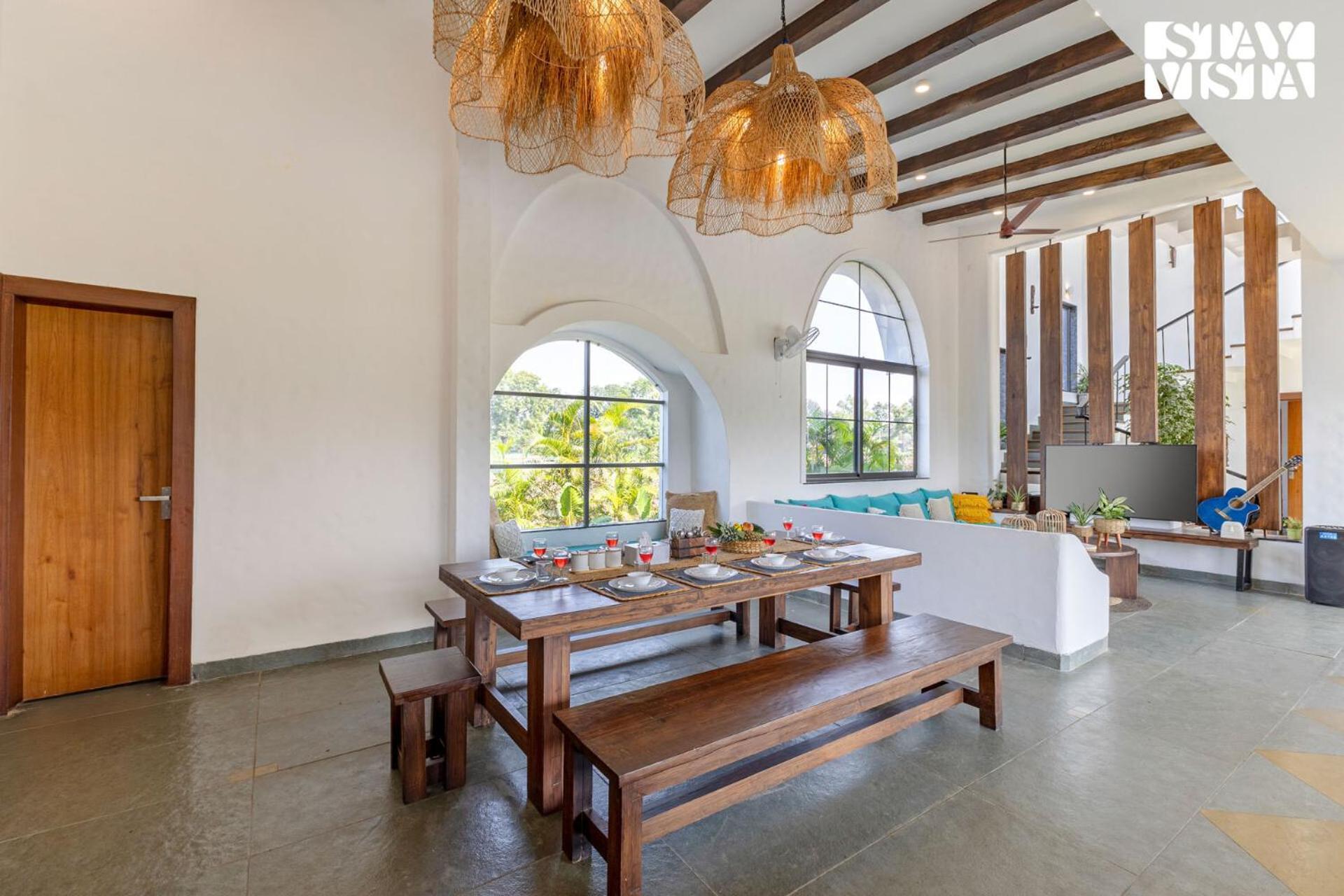 Stayvista At Lotus By The Lake With Pool, Bbq & Lawn Indore Eksteriør bilde